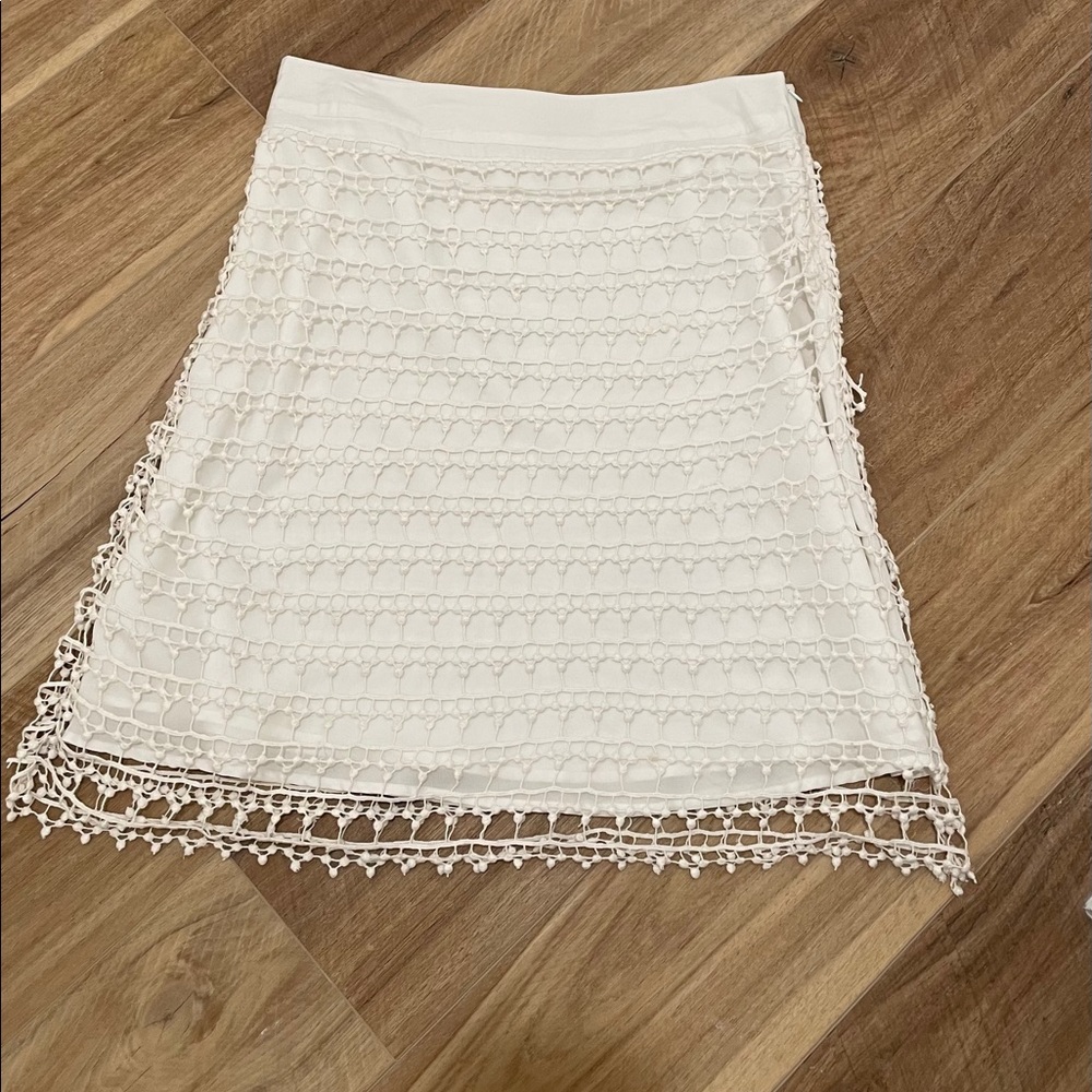 Pretty White Skirt